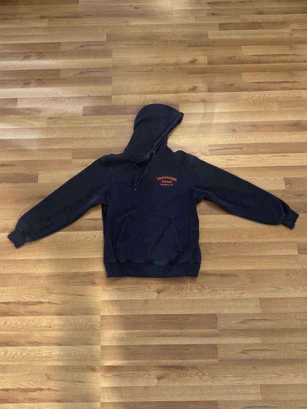 Men’s M navy hoody heavy